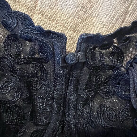 NWOT Wacoal Arabesque Black Lace Underwire Bra 36 DDD - Picture 6 of 6